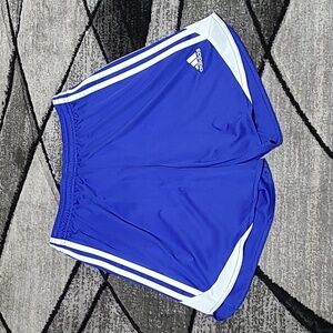 ADIDAS CLIMA COOL 3-STRIPE EMBROIDERED LOGO ATHLETIC SHORTS